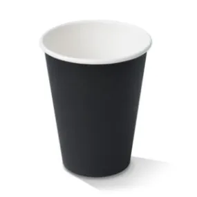 12oz PE Coated SW Cup/Black 1000pc/ctn