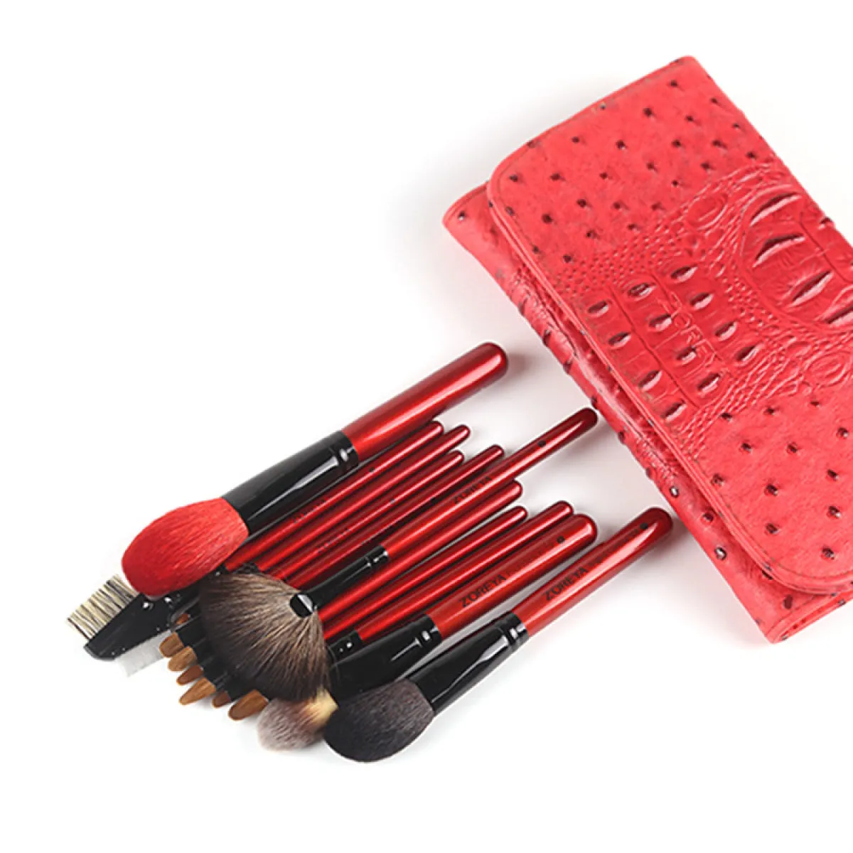 12pcs Portable Makeup Brush Set