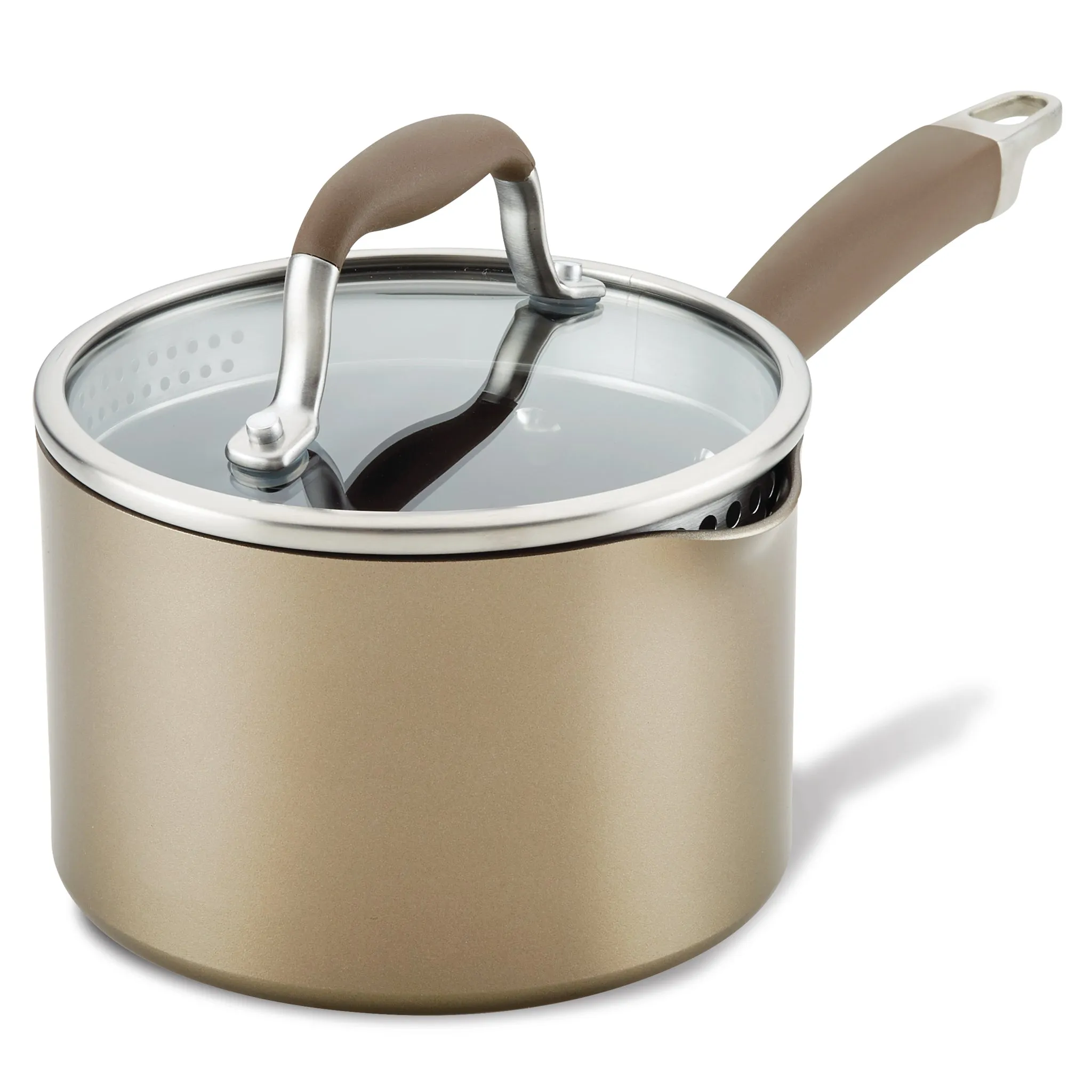 2-Quart Straining Saucepan