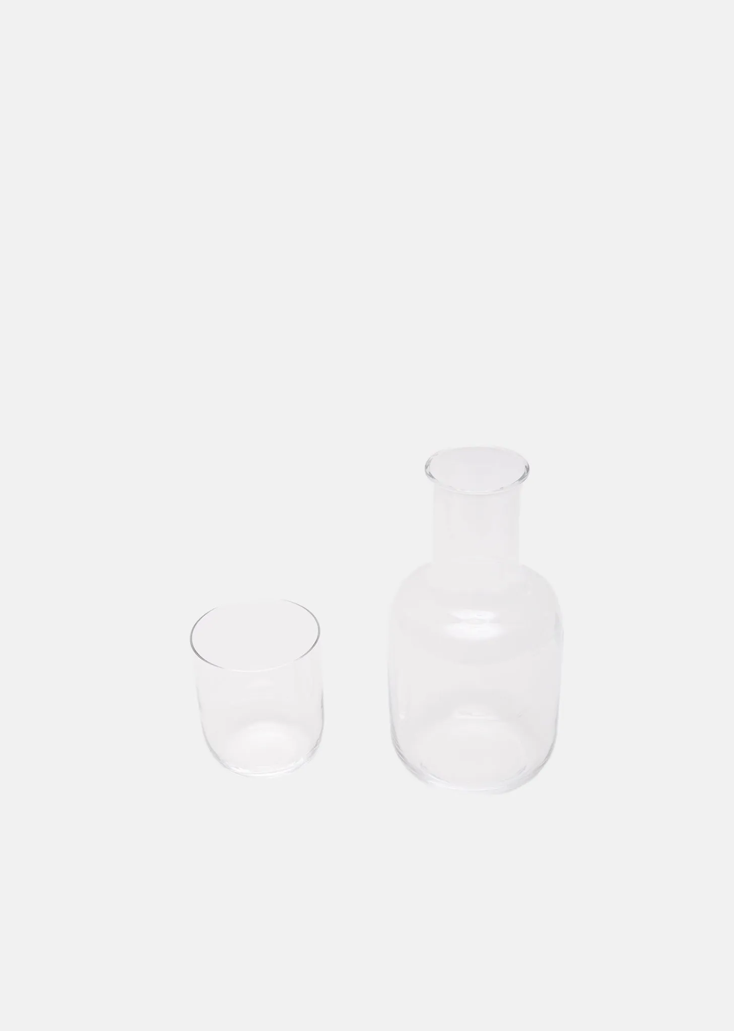 25 oz. Glass Decanter and Cup Set