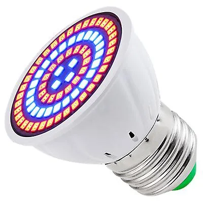 2Pcs GU10 48 LEDs LED Grow Light Bulb For Indoor Plants,Full Spectrum Garden Decoration Lamp AZ1240