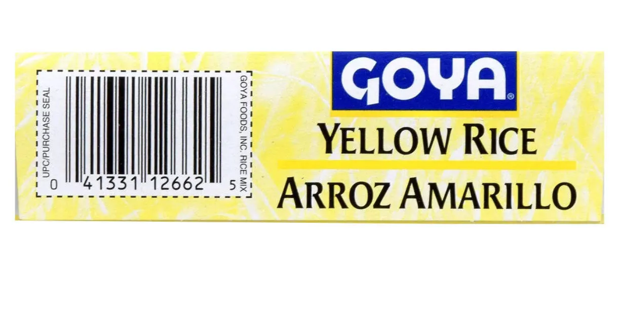 (3 Pack) Goya Yellow Rice, Spanish Style 7 oz Arroz Amarillo - New