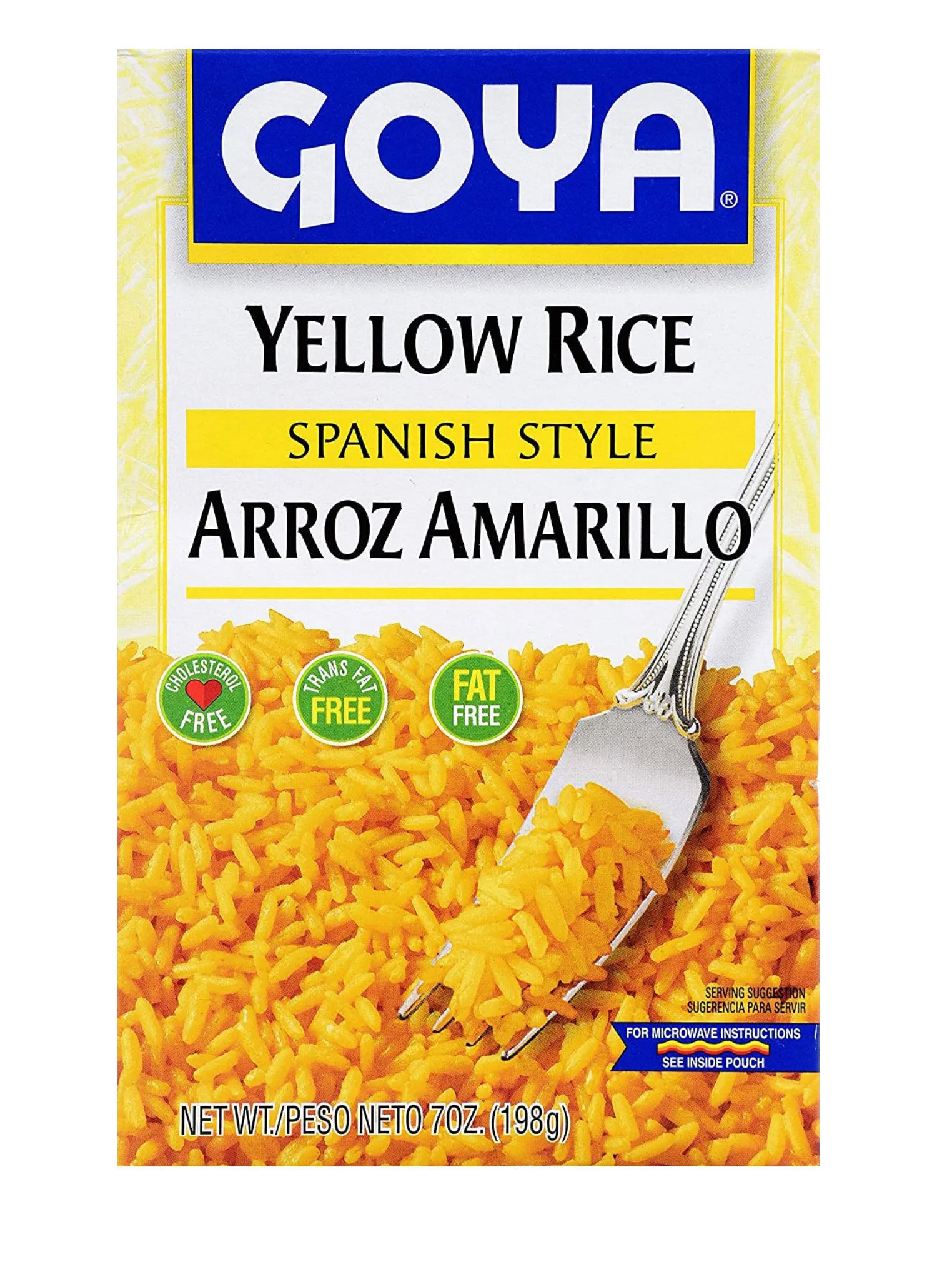 (3 Pack) Goya Yellow Rice, Spanish Style 7 oz Arroz Amarillo - New