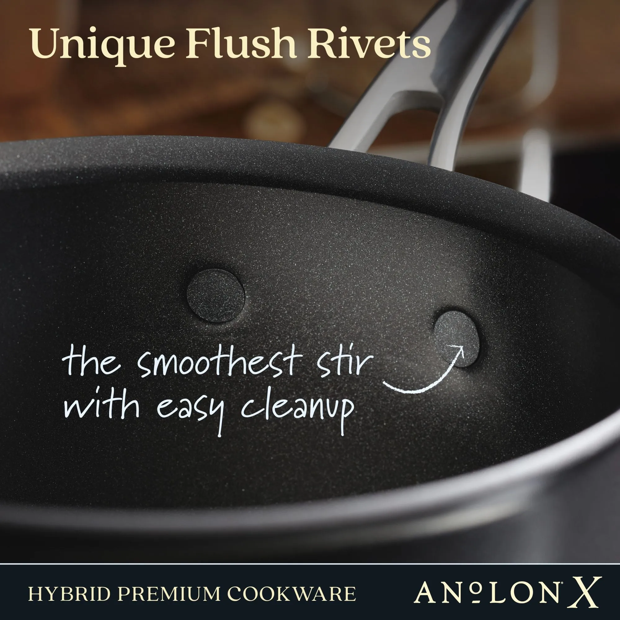 3-Quart Hybrid Nonstick Saucepan With Lid