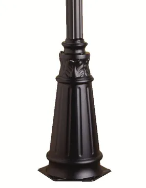 3 x 72 inch Outdoor Post with Decorative Base