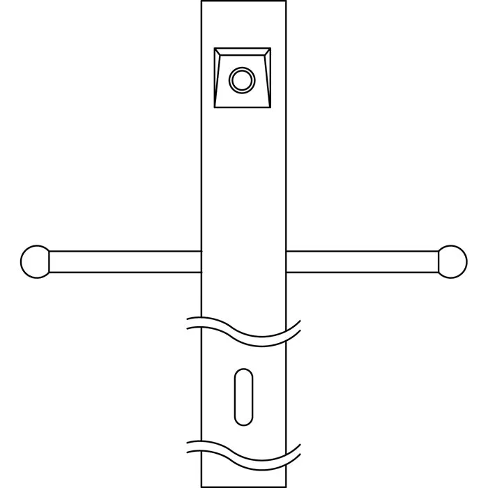 3 x 84 Direct Burial Post w/ Ladder Rest / Ext Photocell