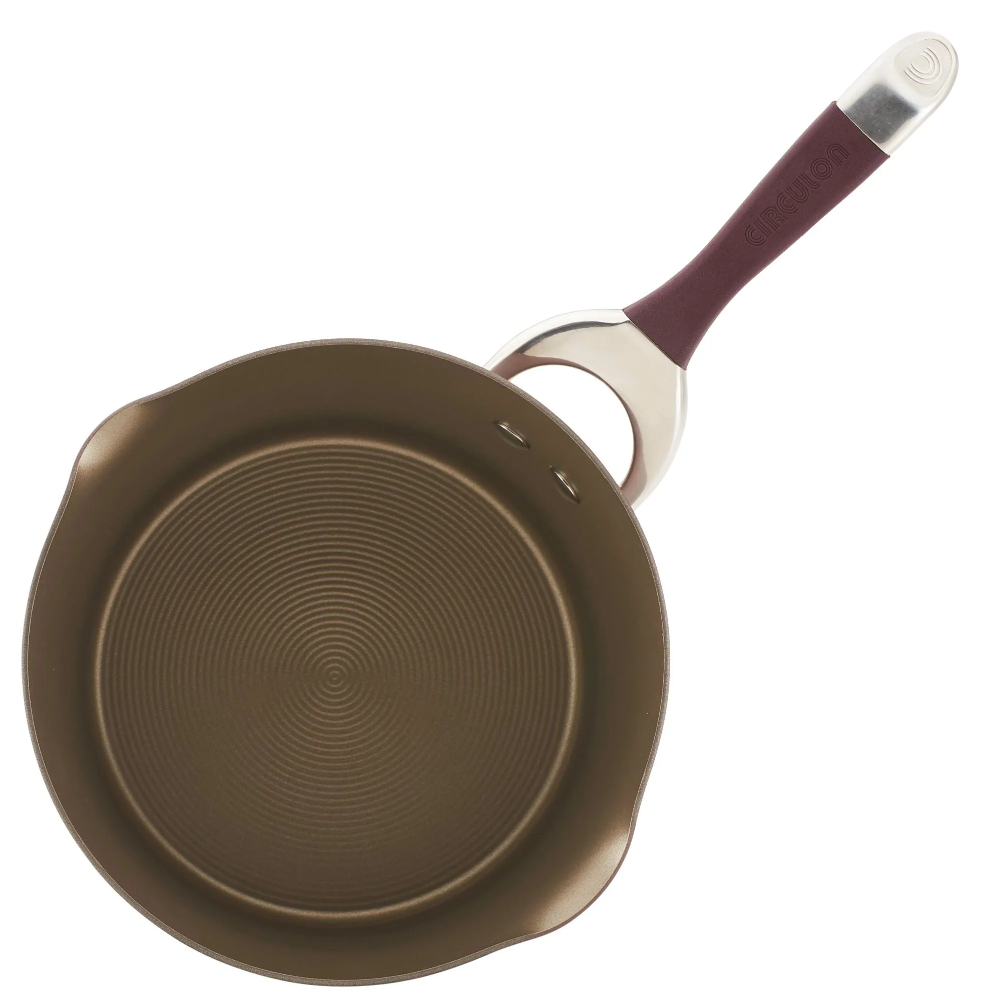 3.5-Quart Nonstick Straining Saucepan