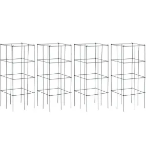 4 Pack Garden Trellis for Climbing Plants for Flower Vegetable