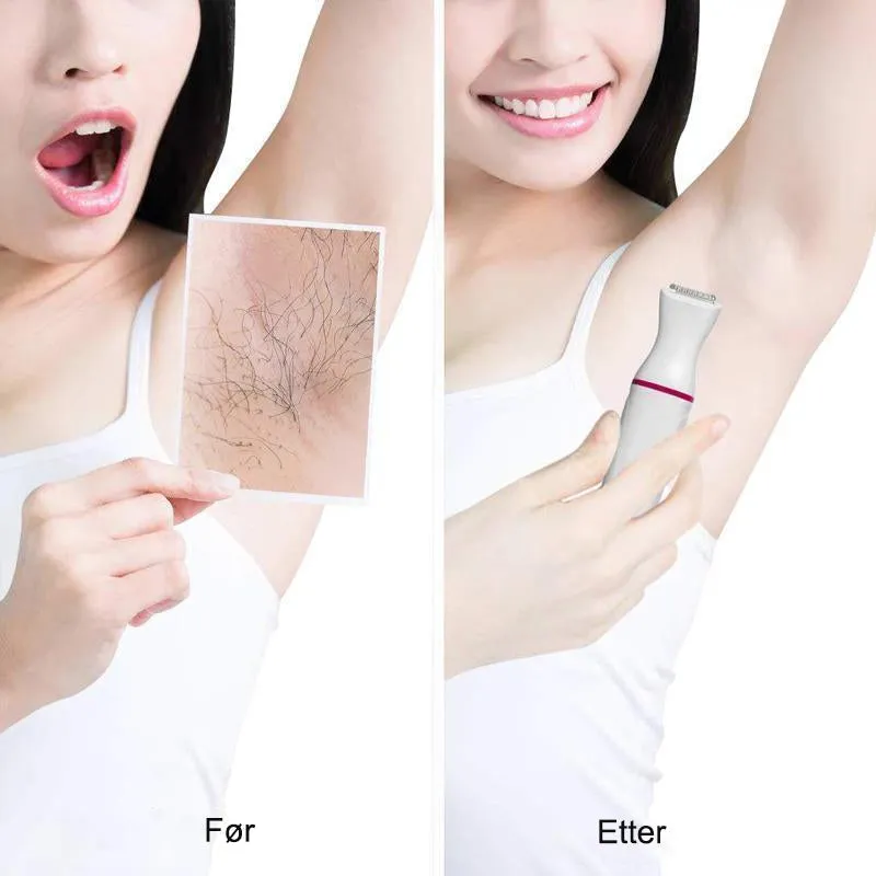 5-in-1 female shaver - gentle and effective