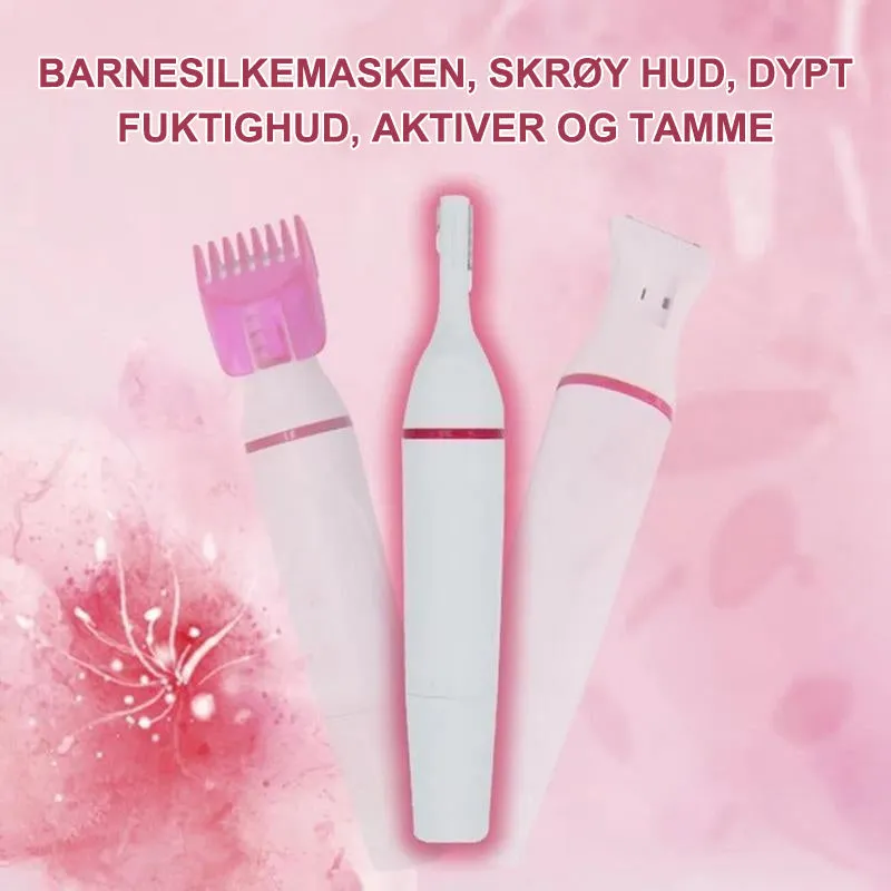 5-in-1 female shaver - gentle and effective