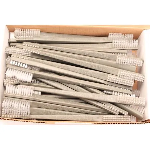 50 Pack Nylon AP Brushes - Black