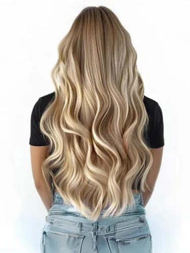 #8/60 Sydney Highlighted｜Luxury Russian Remy Human Hair, Double Drawn, Tape Extensions (Copy)