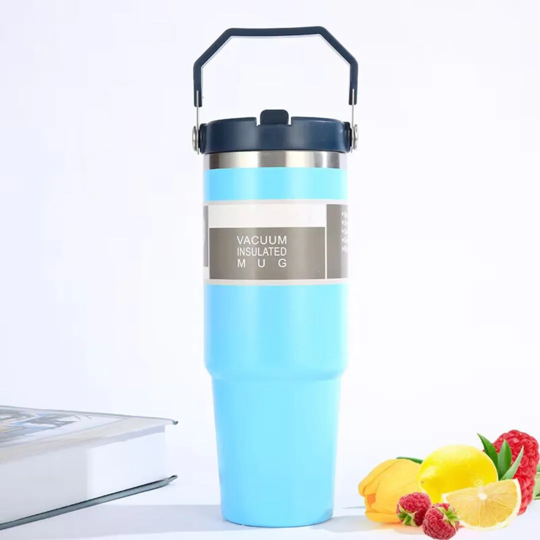 900ml Stainless Steel Insulated Tumbler with Handle