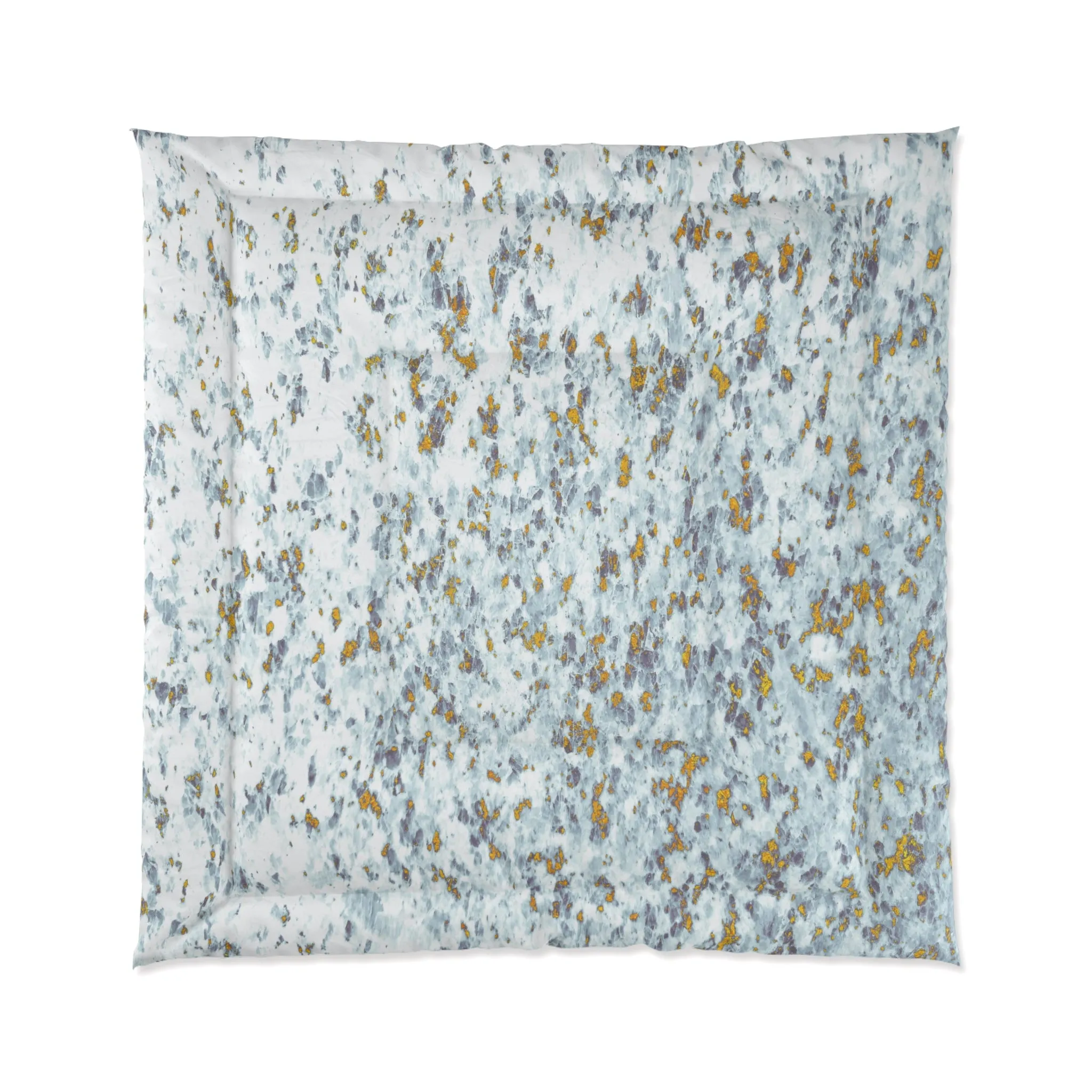 Abstract Bedding Comforter | Blue Beige