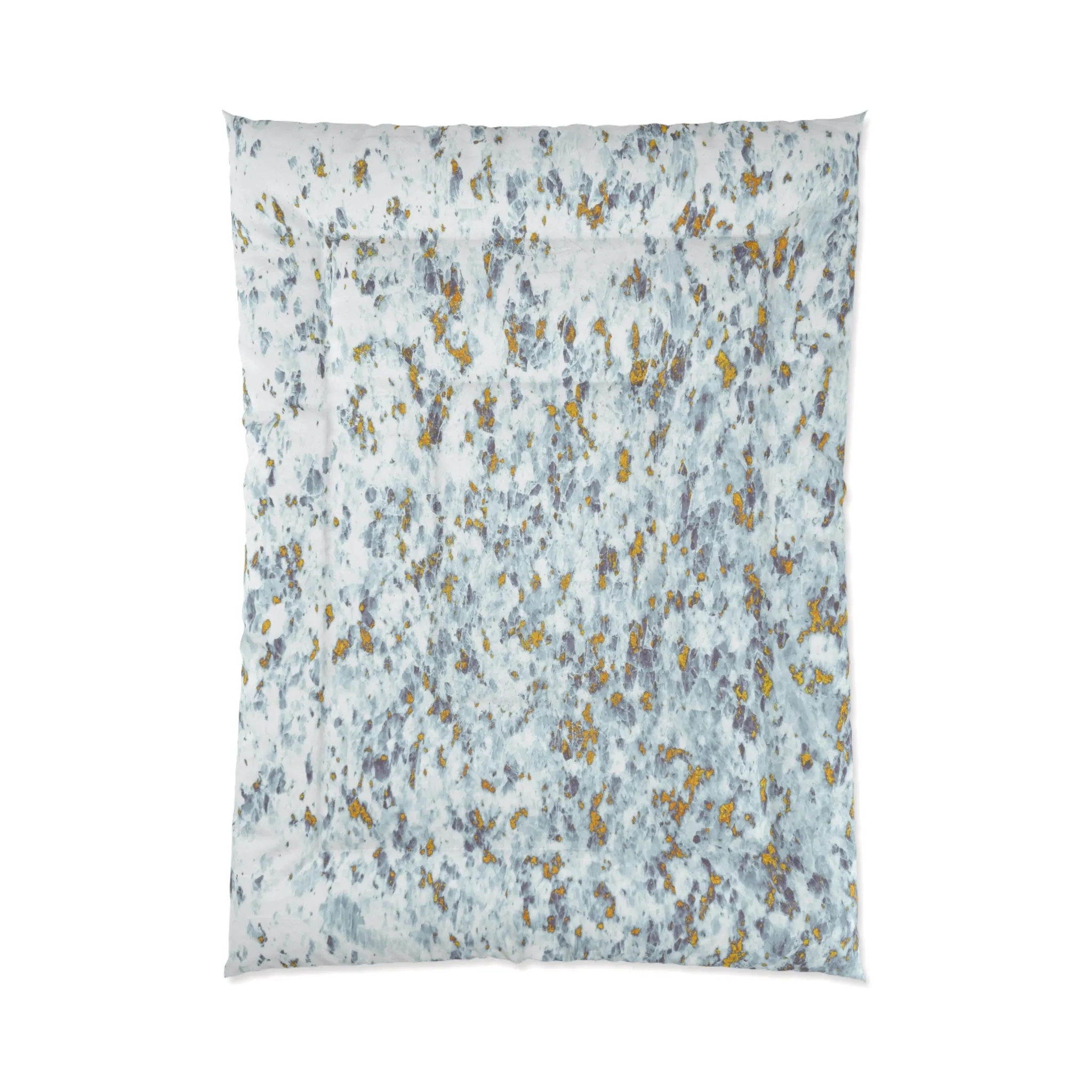 Abstract Bedding Comforter | Blue Beige