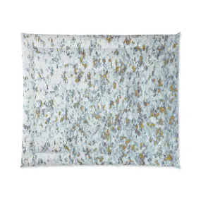 Abstract Bedding Comforter | Blue Beige