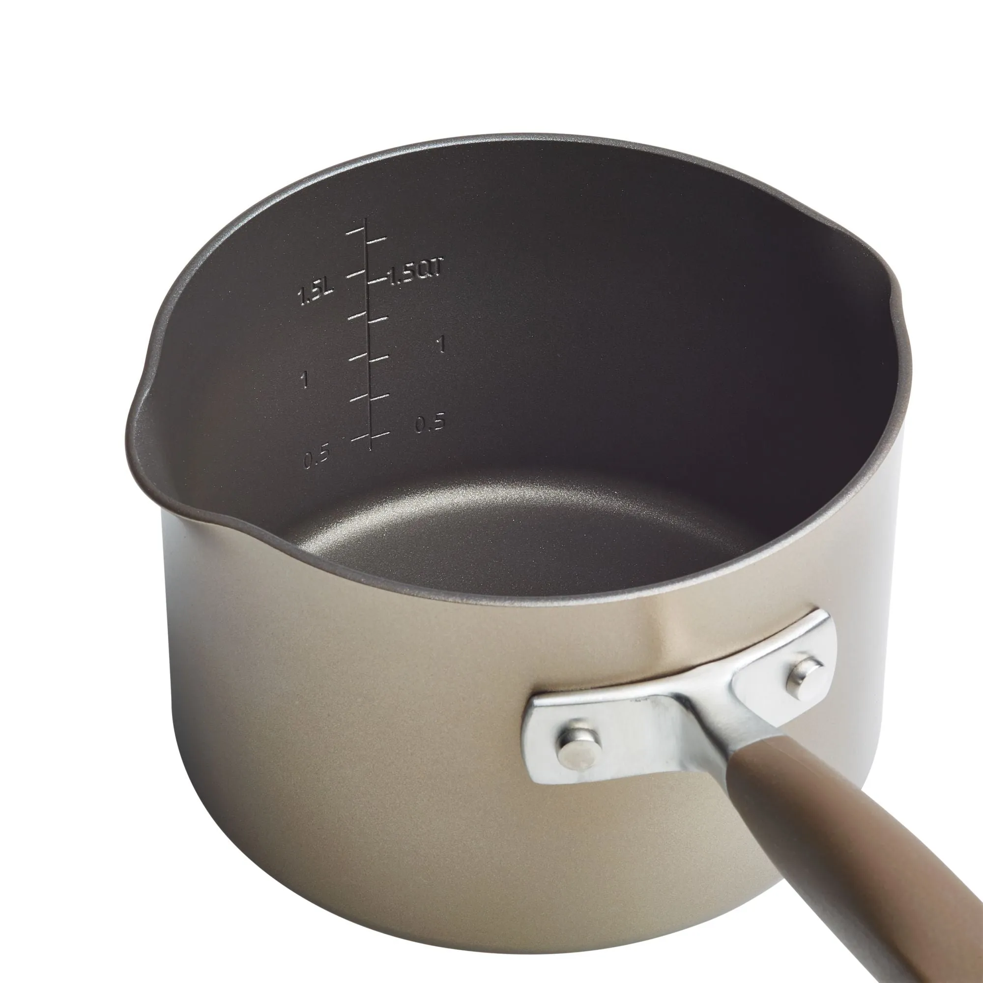 Advanced Home 2-Quart Straining Saucepan