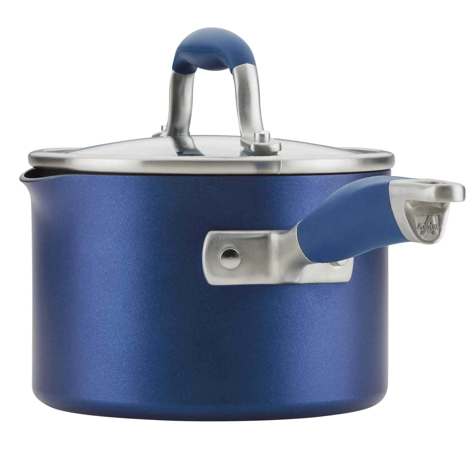 Advanced Home 2-Quart Straining Saucepan