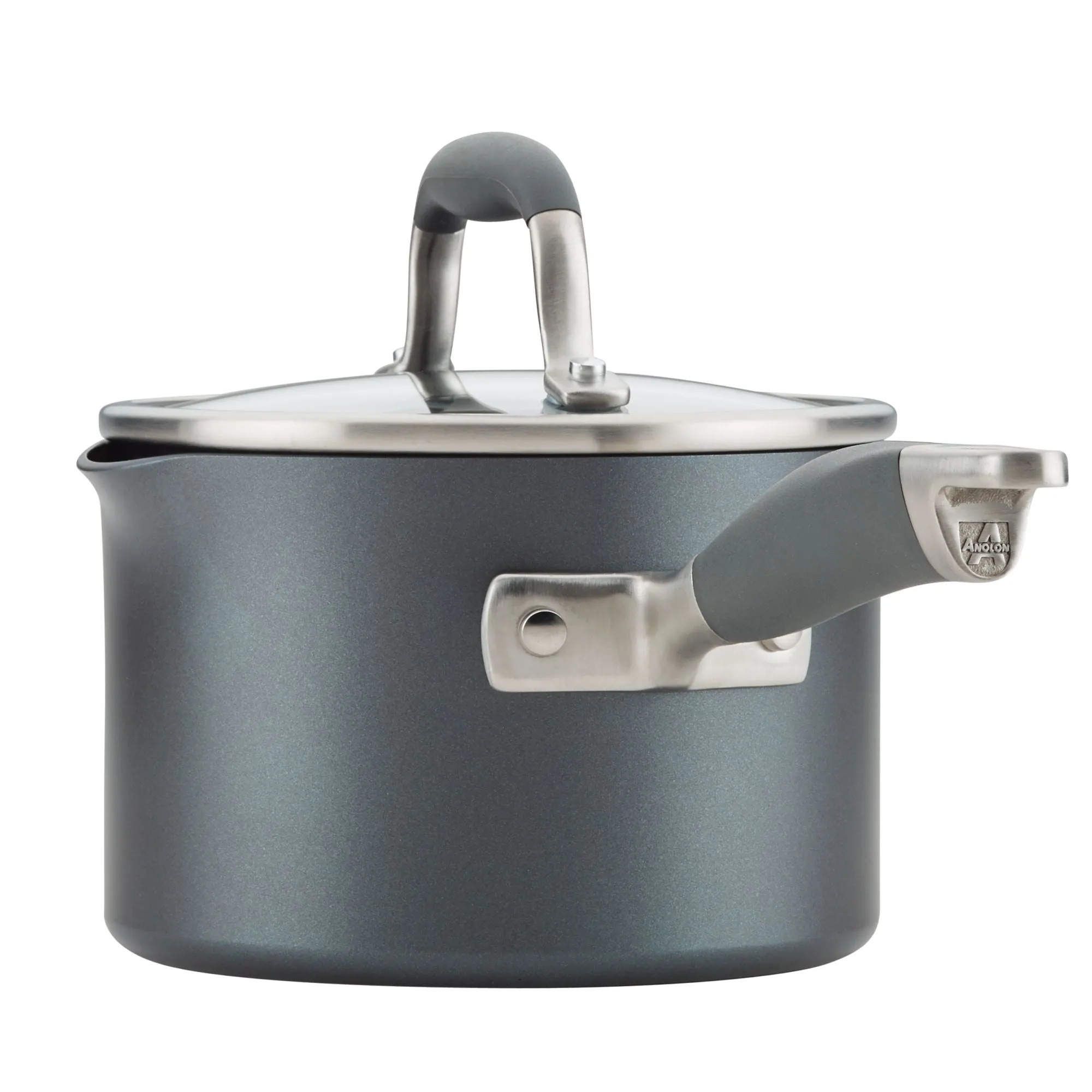 Advanced Home 2-Quart Straining Saucepan