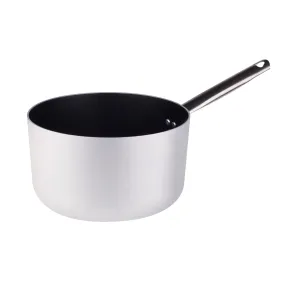 Agnelli Aluminum 3mm Nonstick Saucepan With Stainless Steel Handle, 1.8-Quart