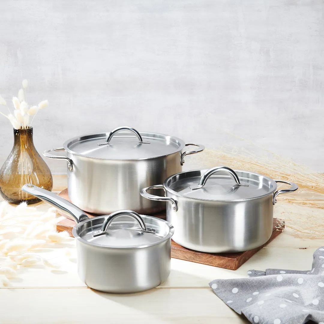 ALCHIMY 3-ply Stainless Steel Saucepan