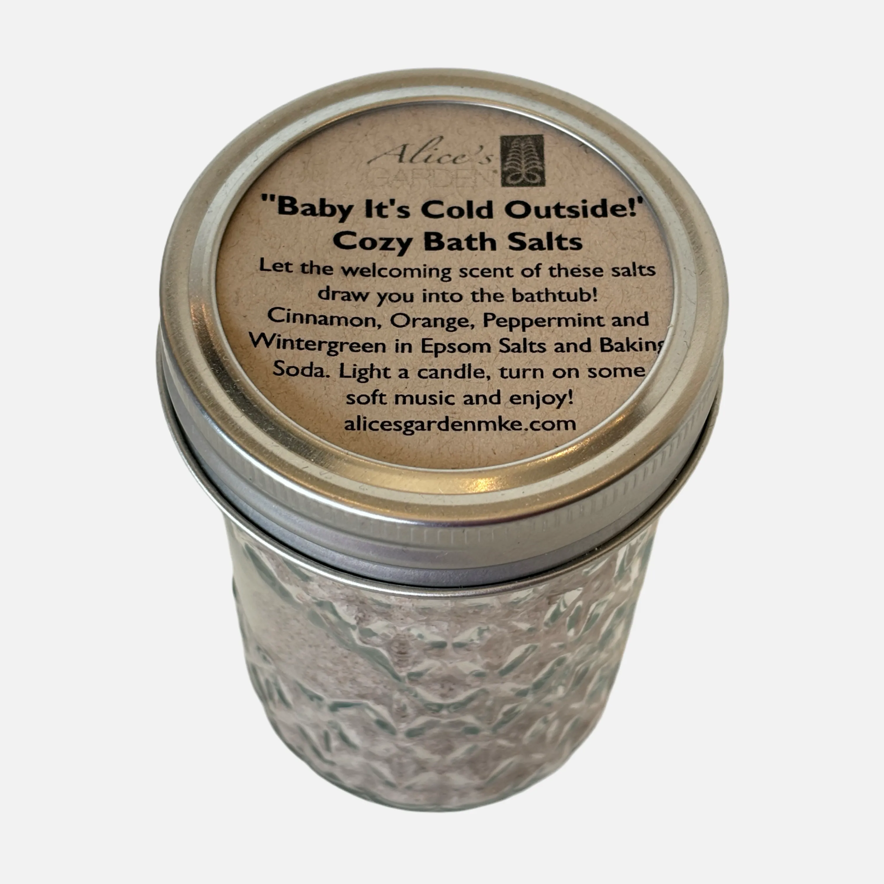 Alice’s Garden “Baby it’s Cold Outside!” Bath Salts