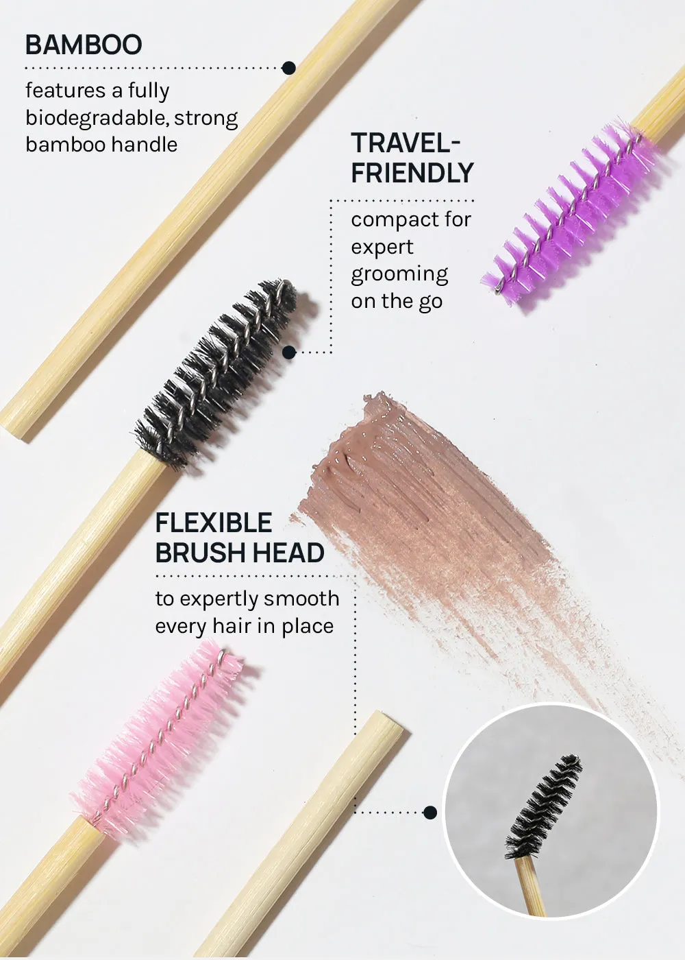 AOA Brow   Lash Disposable Brush