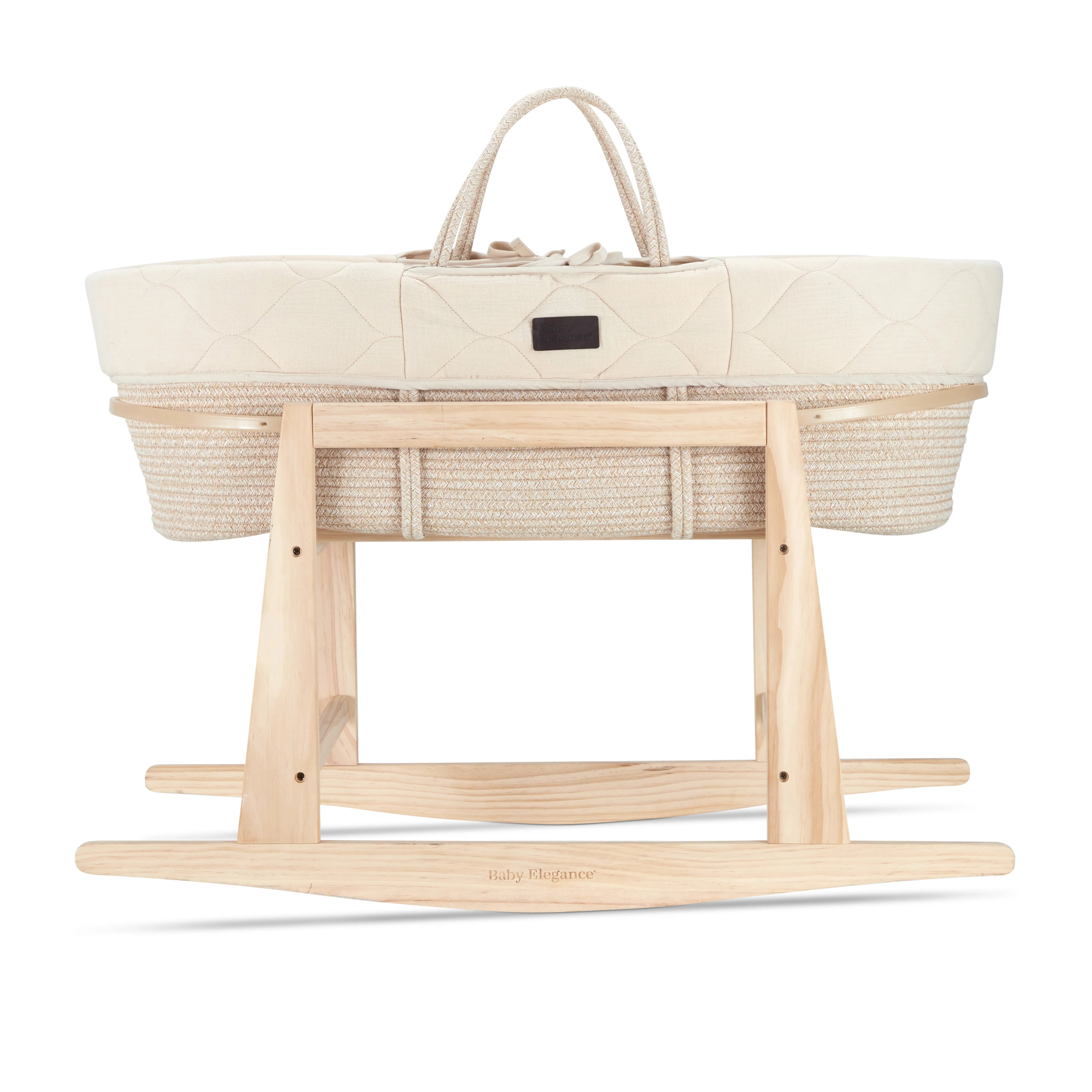 Baby Elegance Moses Basket and Rocking Stand Set