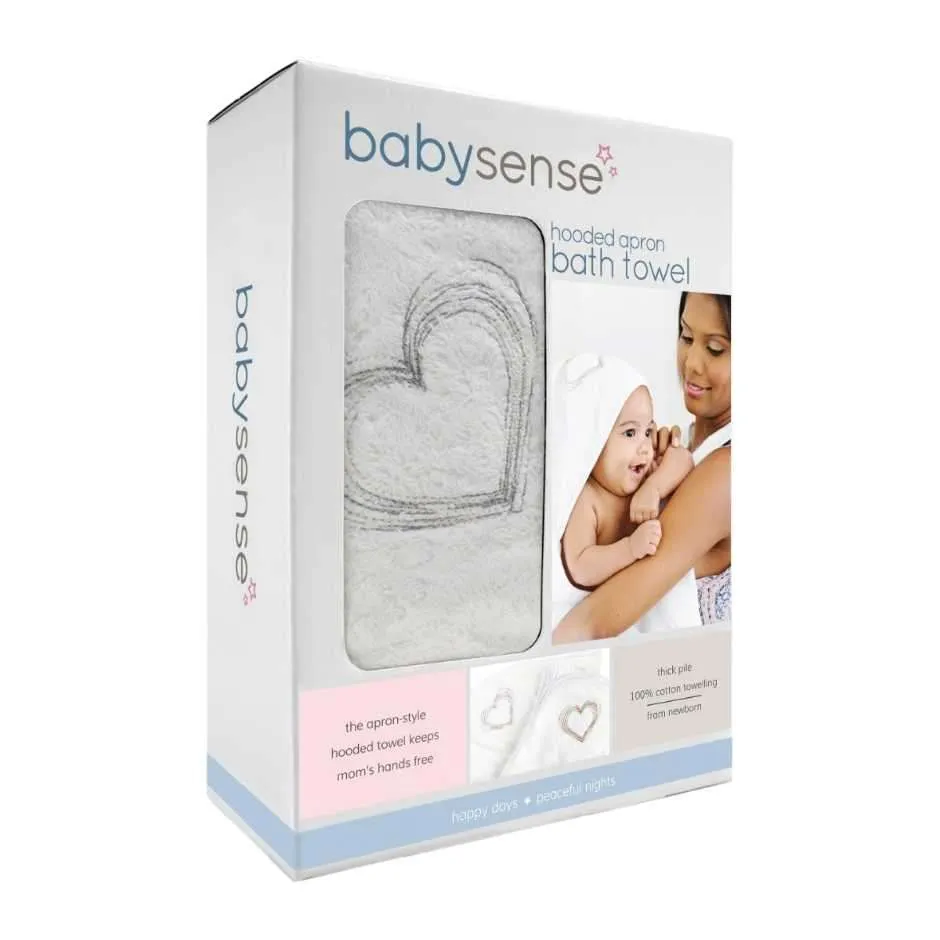 Baby sense apron bath towel