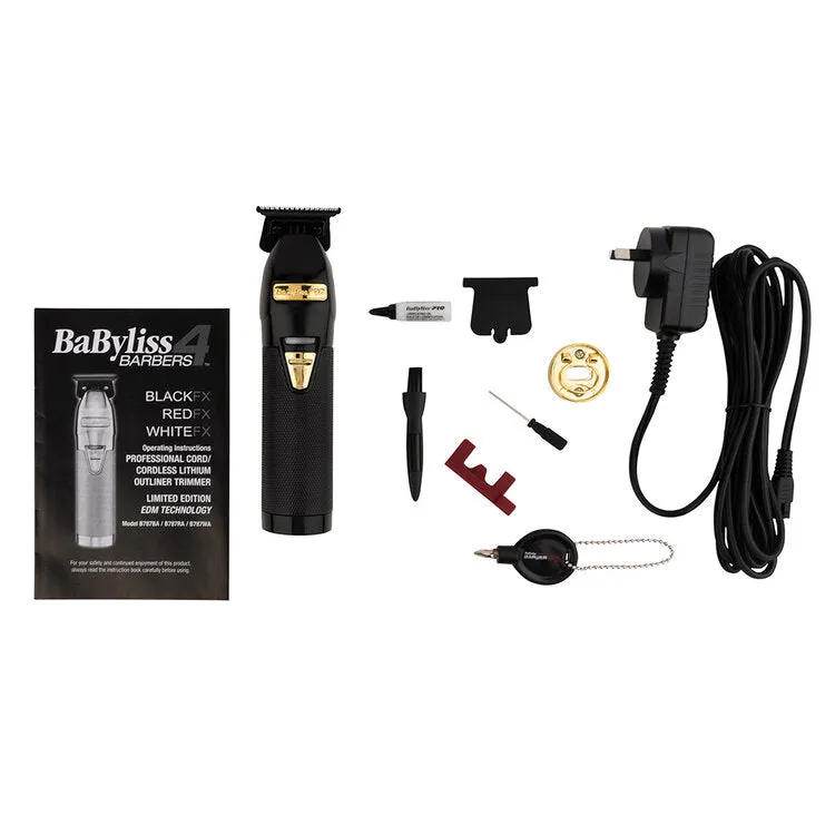 BaByliss PRO BlackFX Skeleton Lithium Hair Trimmer