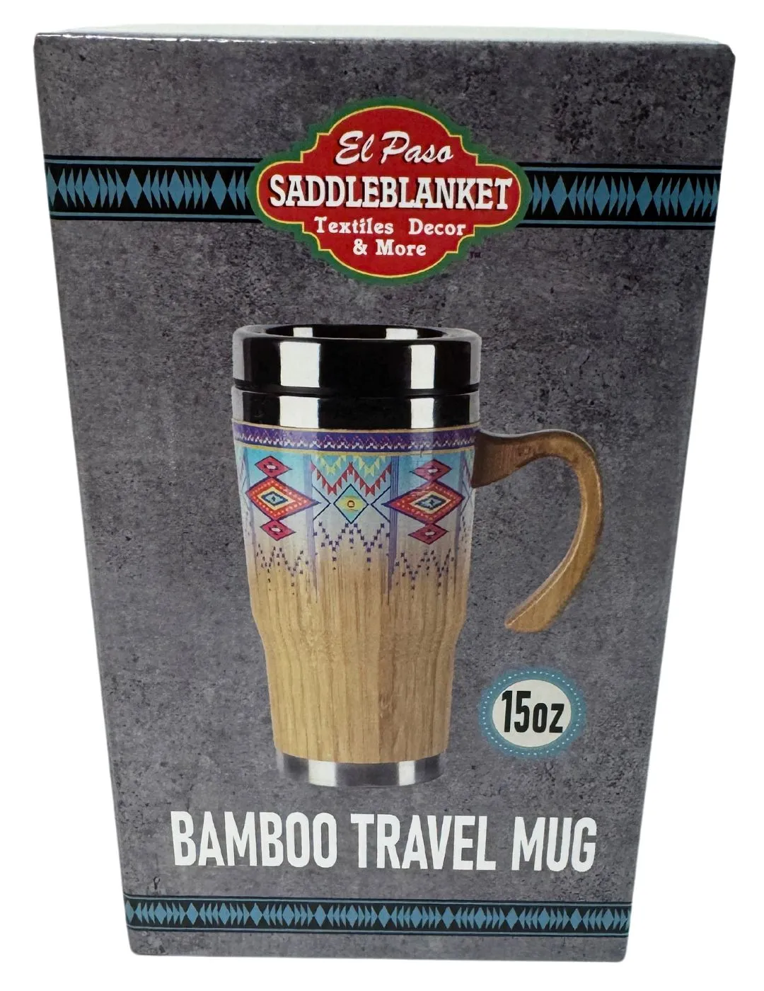 Bamboo Travel Mug, Design B