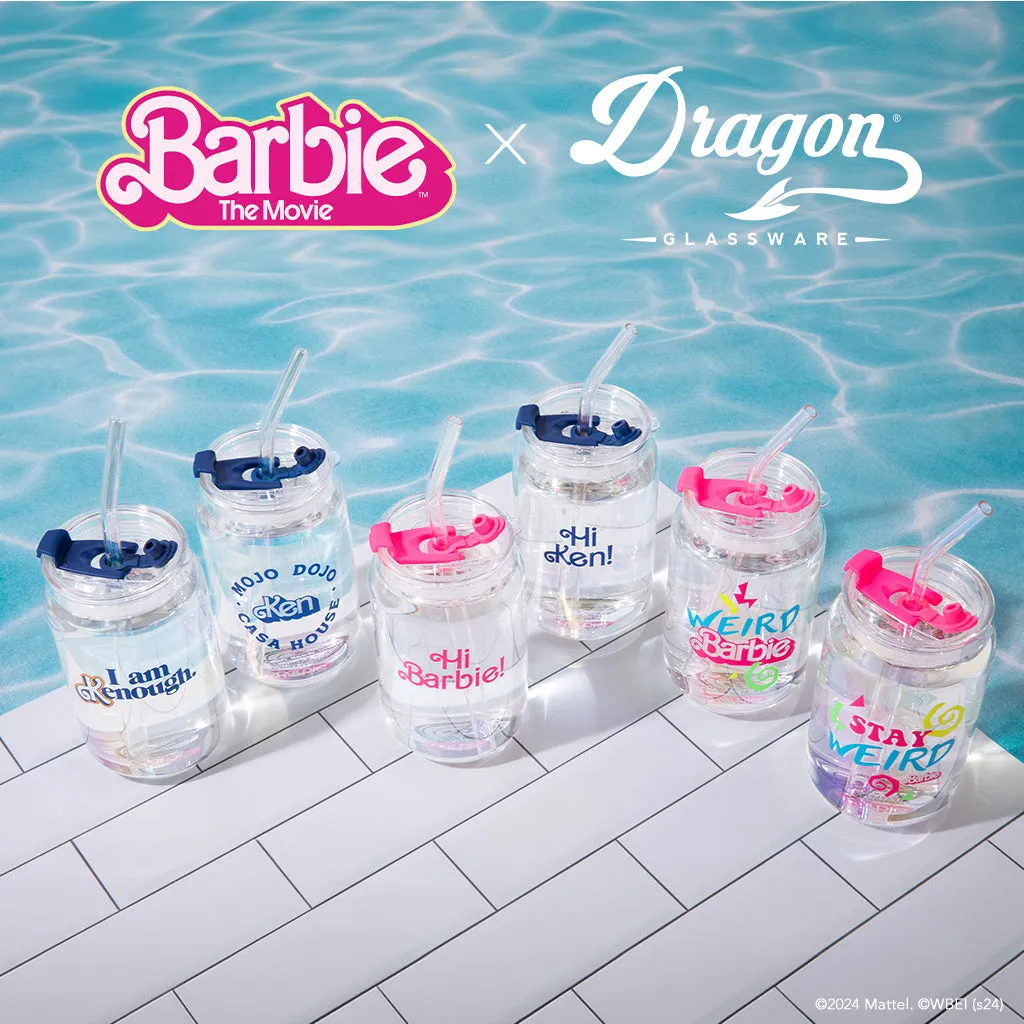 Barbie™ the Movie X Dragon Glassware® Hi Barbie! Hi Ken! Drinking Glasses