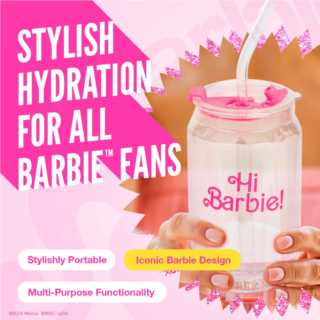 Barbie™ the Movie X Dragon Glassware® Hi Barbie! Hi Ken! Drinking Glasses