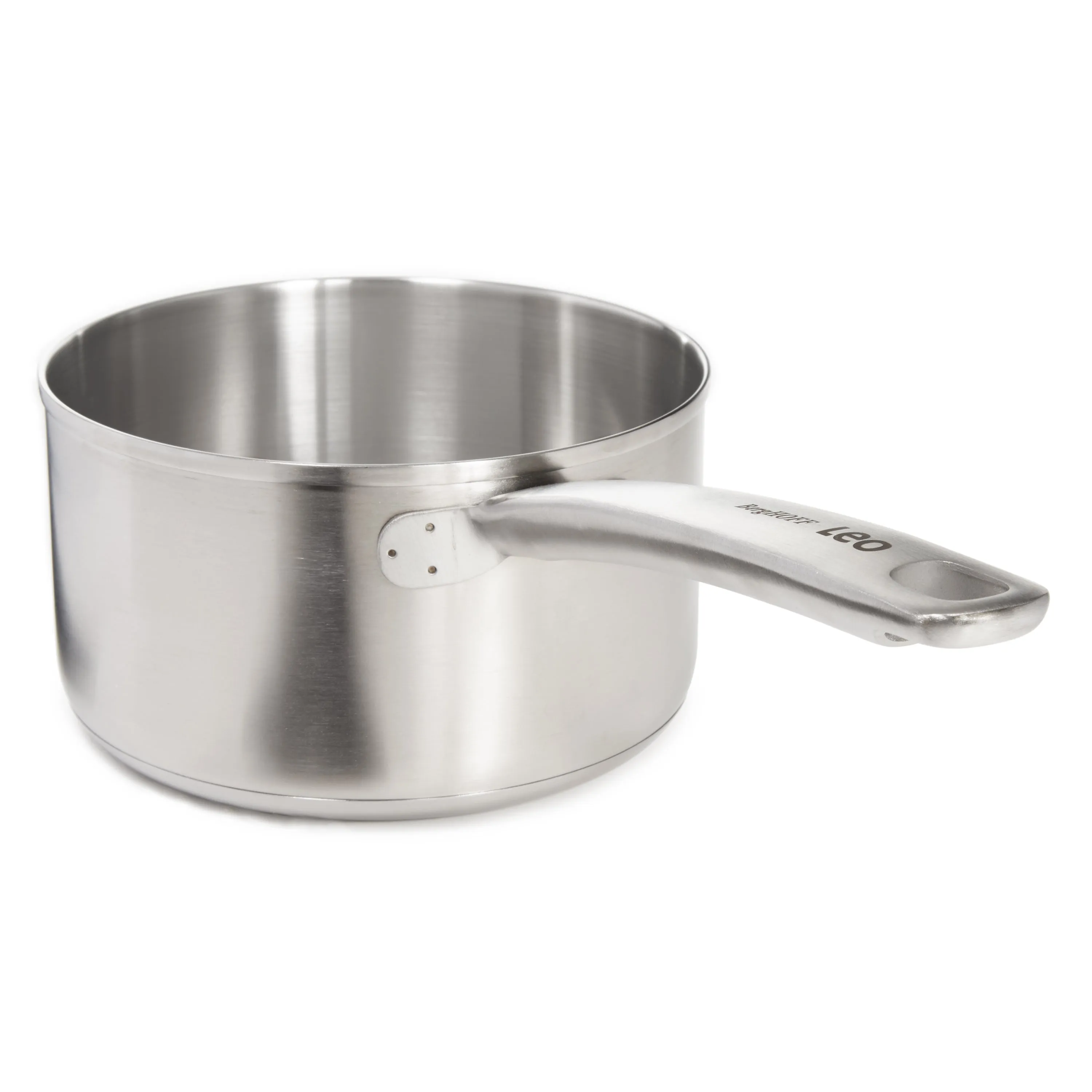 BergHOFF Leo Graphite Recycled 18/10 Stainless Steel Saucepan 6.25", 1.7qt.