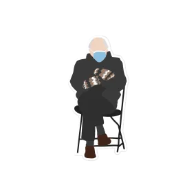 Bernie Sanders Mittens Sticker