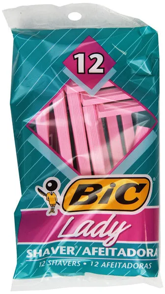 BIC - Single Blade Shaver Lady - 12 Shavers