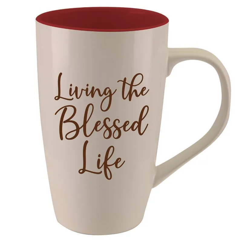 BLESSED LIFE LATTE MUG