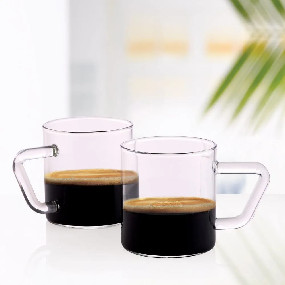 Borosil Vision Espresso Cup Set