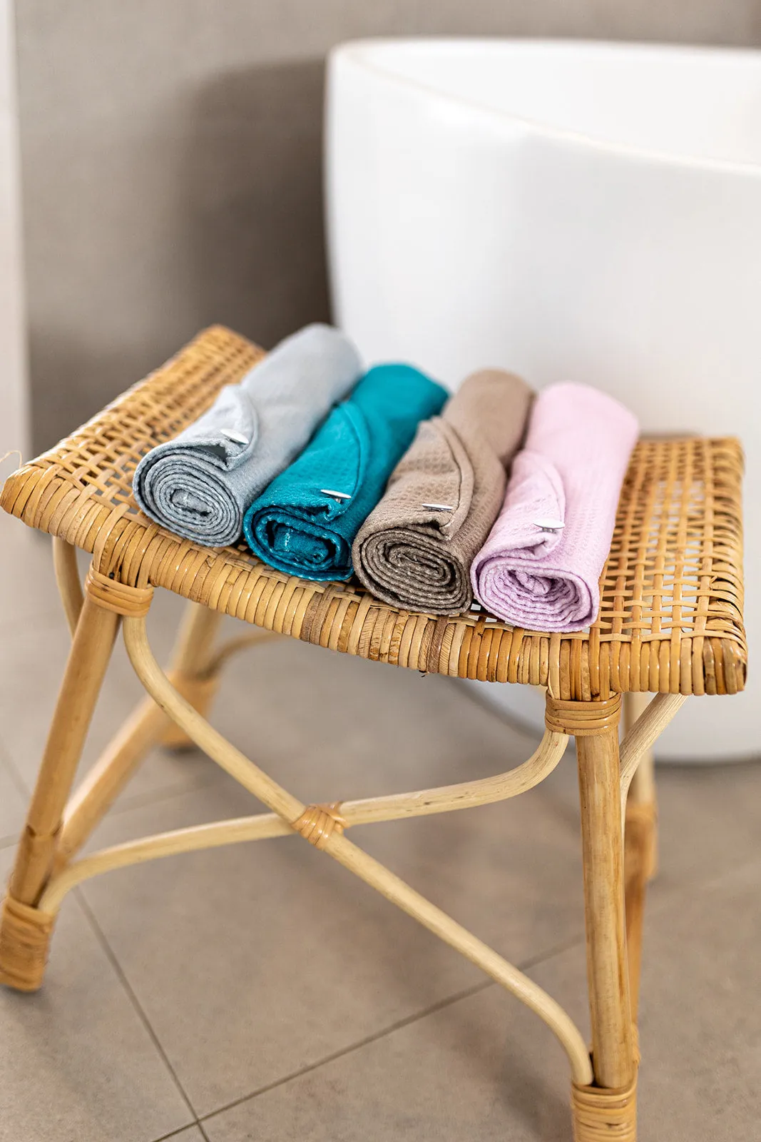 Bundle - Sandstone Hair Towel Wrap