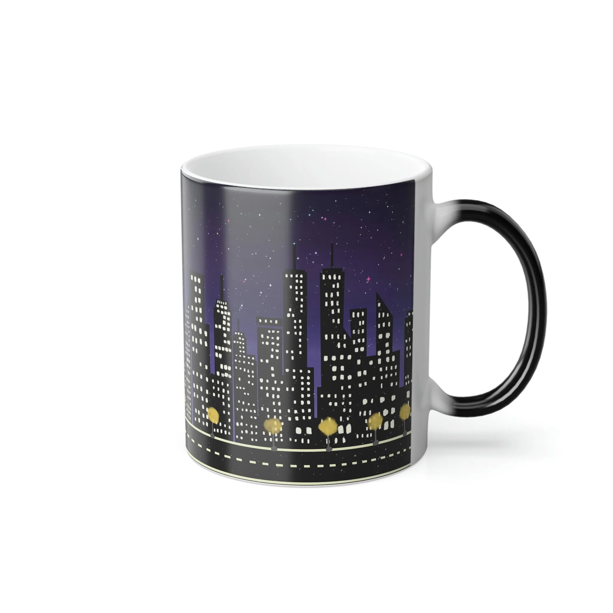 City night #5 11oz Color Morphing Mug