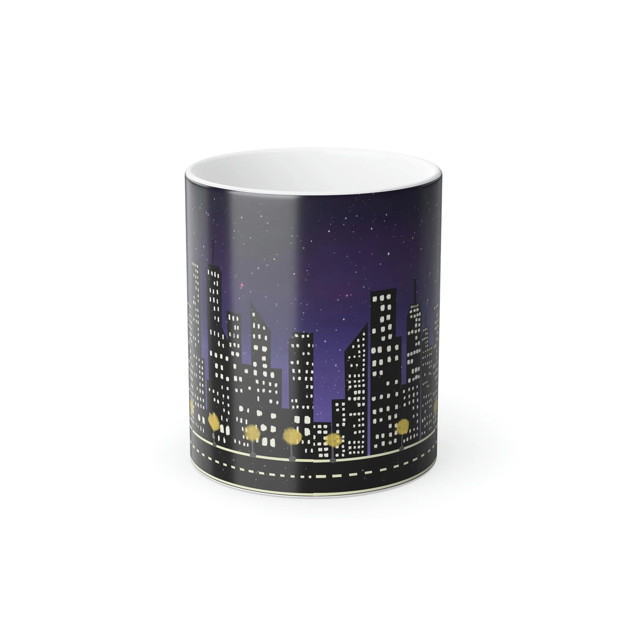 City night #5 11oz Color Morphing Mug