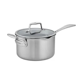 Clad CFX 4 QT Non-Stick Stainless Steel Ceramic Saucepan