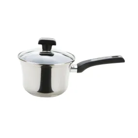 Classic Non-Stick Stainless Steel Saucepan