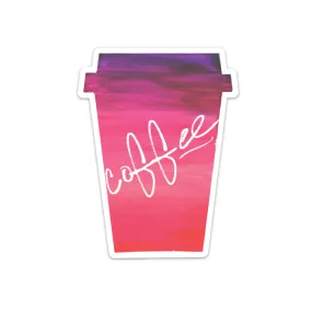 Coffee Cup Decal