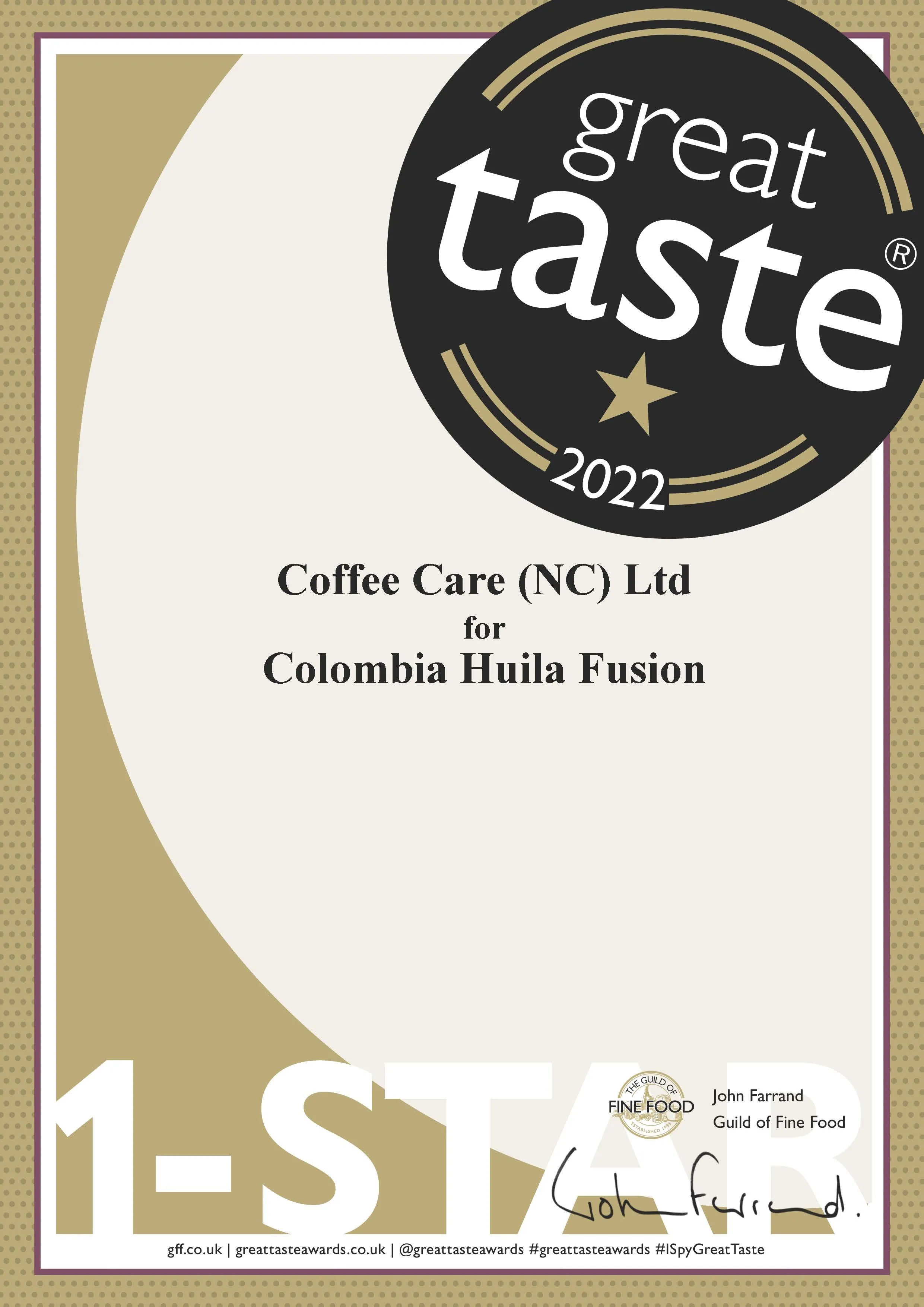 Colombia Huila Fusion Ground Coffee