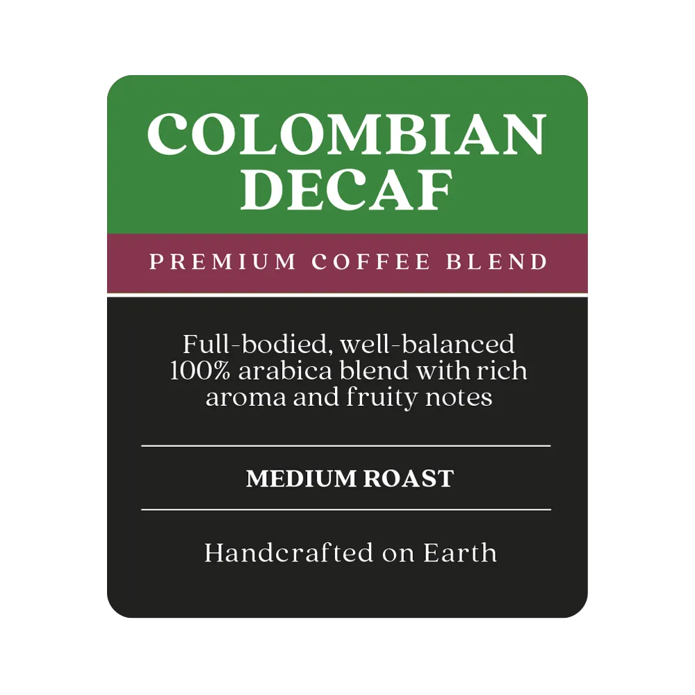 Colombian Blend Decaf Single Cup