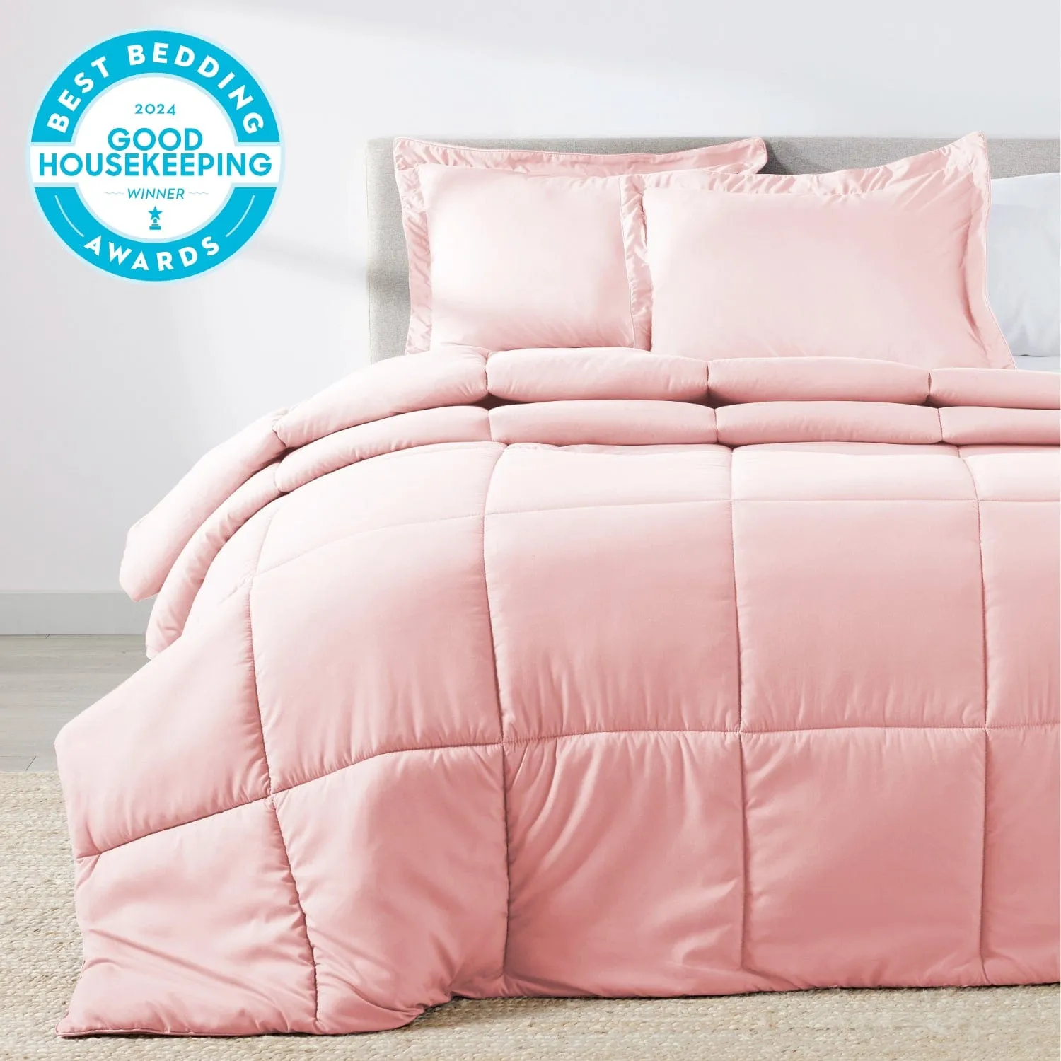 Cotton Candy Pink Oversized Comforter Set