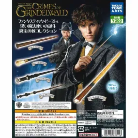 CP0122 - Fantastic Beasts The Crimes of Grindelwald - Magic Wand Collection - Complete Set