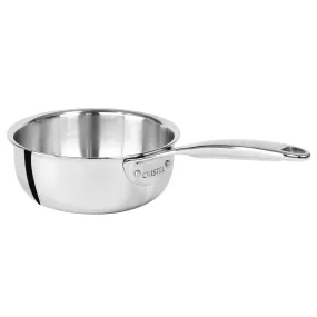 Cristel Castel Pro 2.5-Quart Stainless Saucepan