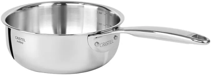 Cristel Castel'Pro Ultraply - 3.5 Qt. Saucepan